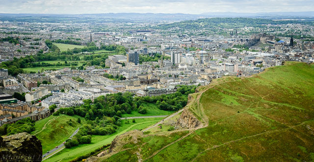 Edinburgh, from Arthurs Seat